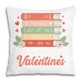 All Booked For Valentines Retro Book Lover Teacher Bookworm Premium Tri-Blend Pillowcase