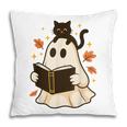 Books Ghost Reading Book Halloween Library Cat Fall Pillowcase