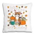 Cat Fall In Love With Reading Book Lover Autumn Pillowcase