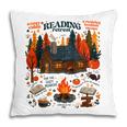Cozy Reading Cabin Retreat Fall Bookish Autumn Cozy Reader Pillowcase