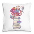 Cute Octopus Bookworm Fun Reading Tee For Book Lovers Pillowcase
