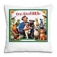 Dr Dolittle Children's Book Cover Premium Tri-Blend Pillowcase