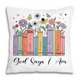 God Says I Am Floral Book Cute Christian Girl Teen Religious Pillowcase God Says I Am Floral Book Cute Christian Girl Teen Religious Pillowcase