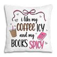 Iced Coffee & Reading Smut Books Girly Spicy Novels Pillowcase