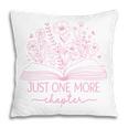 Just One More Chapter Bookish Book Reading Bright Hot Pink Pillowcase Just One More Chapter Bookish Book Reading Bright Hot Pink Pillowcase