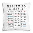 Library Card Due Date Stamp Book Lover Reading Vintage Read Pillowcase Library Card Due Date Stamp Book Lover Reading Vintage Read Pillowcase