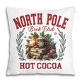 North Pole Book Club Hot Cocoa Bookworm Christmas Xmas Pillowcase