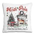 North Pole Book Club Book Lover Bookish Bookworm Christmas Pillowcase