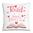 Read Your Heart Out Teacher Valentines Day Reading Book Love Premium Tri-Blend Pillowcase