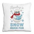 Reading Is Snow Much Fun Book Lover Winter Snowman Humor Pillowcase Reading Is Snow Much Fun Book Lover Winter Snowman Humor Pillowcase