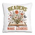 Reading Squad Book Lover Bookish Floral Readers Make Leaders Pillowcase