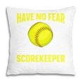 Softball Scorekeeper For a Score Book Keeper Premium Tri-Blend Pillowcase