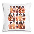 History Month Educated Black Women Girls Reading Books Pillowcase