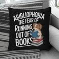 Abibliophobia Dog Book Lover Library Pillowcase