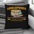 Abibliophobia Perfect For Young Book Lover Bookworm Reader Pillowcase