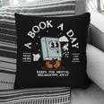 Bookish Mental Health Book A Day Retro Read More Book Pillowcase