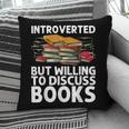 Bookworm Art For Men Women Book Reading Lover Bookish Pillowcase