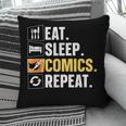 Comic Book Comic Stuff & Accessories -Adult Small Modern Letter Print Crew Collar Short Sleeve T-Shirt Pillowcase