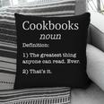 Cookbooks Cookbook Lovers Chefs Fake Definition Pillowcase