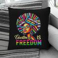 Education Freedom Teacher Books Black History Month Pillowcase