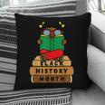 Girl Kid Reading Book Black History Month Bookworm Pillowcase