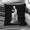 Gothic Librarian Halloween Books Tee For Teachers Pillowcase