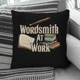 Wordsmith At Work Vintage Writer & Author Pen Book Lover Pillowcase