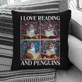 Penguin Love Reading And Penguins Child Book Lover Pillowcase