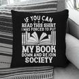 If You Can Read This For Book Lovers Reading Pillowcase