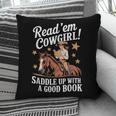 Read 'Em Cowgirl Saddle Up With A Good Book Rodeo Bookworm Pillowcase