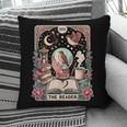 The Reader Tarot Card Shirt Bird Book Lover Bookworm Pillowcase