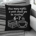 Reading 67 Six Seven English Teacher Book Lover Librarian Pillowcase