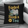 Reading Hobby Bookshelves Library Fueled By Books And Tea Pillowcase