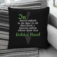 Robin HoodShirt For Book Lovers And Literature Fans Pillowcase