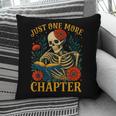 Skeleton Read Book Just One More Chapter Floral Book Lover Pillowcase Skeleton Read Book Just One More Chapter Floral Book Lover Pillowcase