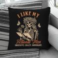 Smut Reader Spicy Book Dark Romance I Like My Fictional Men Pillowcase