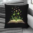 St Patricks Day Book Lover Librarian Core Shamrock Author Pillowcase