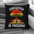 History Education Is Freedom Books Black History Pillowcase History Education Is Freedom Books Black History Pillowcase