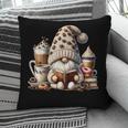 Vintage Cute Gnome Reading Book Coffee Latte Men Women Kids Pillowcase