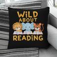 Wild About Reading Cute Animal Book Lover Kids Pillowcase Wild About Reading Cute Animal Book Lover Kids Pillowcase