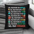 I Will Read Books On A Boat & Everywhere Reading Book Pillowcase
