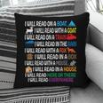 I Will Read Books On A Boat & Everywhere Reading Kids Book Pillowcase