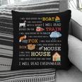 I Will Read Books On a Boat & Everywhere Reading Pillowcase