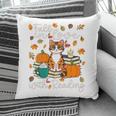 Cat Fall In Love With Reading Book Lover Autumn Pillowcase