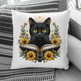 Cat For Women Book Lover Cute Cat And Book Pillowcase Cat For Women Book Lover Cute Cat And Book Pillowcase