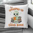 Cute Halloween Teacher Librarian Mummy Reading Books Pillowcase
