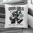 Good Girls Read Spicy Skeleton Book Club Pillowcase