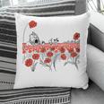 Poppy Field Wizard Of Oz Cowardly Brave Lion Book Pillowcase