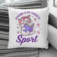 Reading Is My Favorite Sport Saying Quote Book Lovers Pillowcase