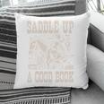 Saddle Up With a Good Book Cowgirl Western Women Vintage Pillowcase